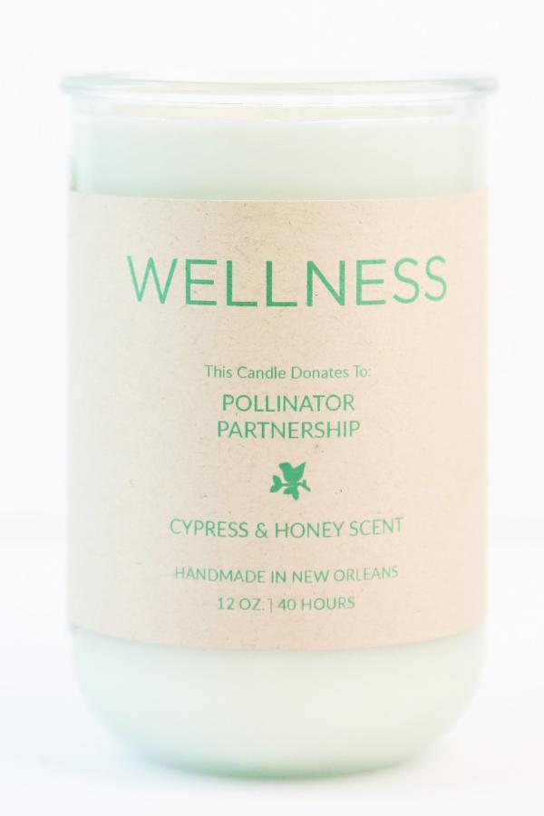 Wellness Candle | Pollinator Partnership | Rigaud Cypress Scent