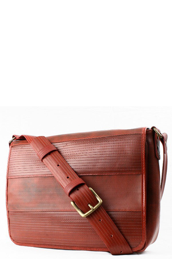 Fire Hose Messenger Bag | Fire Fighters Charity - Good Cloth