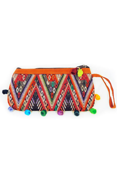 Pom Pom Wristlet