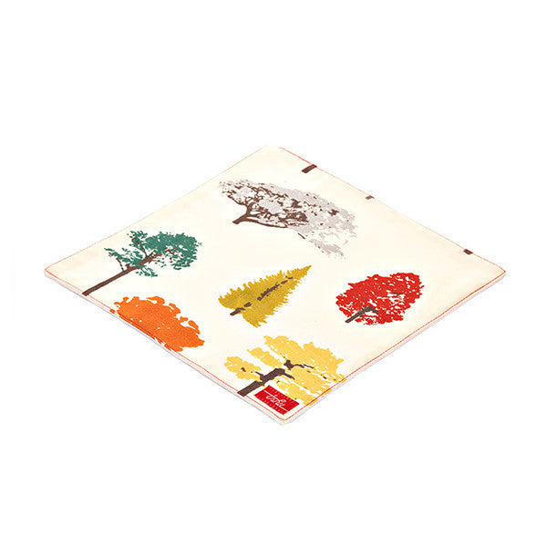 Trees Organic Cotton Poplin and Terry Washcloth