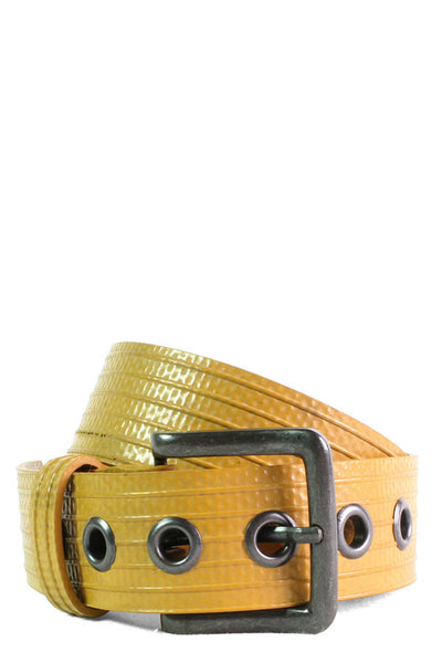 Yellow Fire Hose Belt