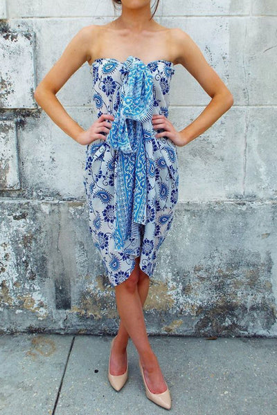 Blue Sarong