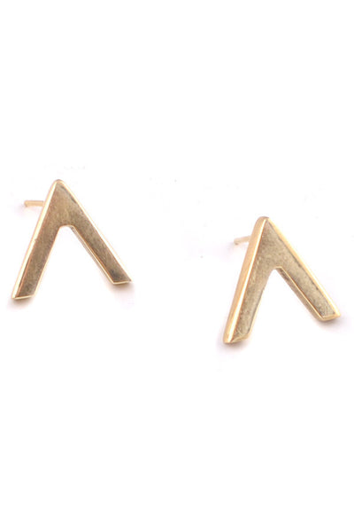 Pop V Stud Earrings
