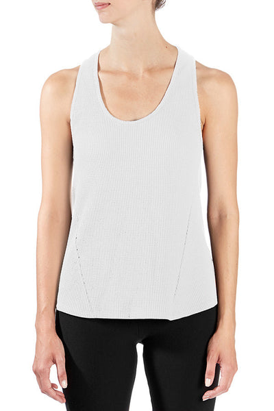 Thermal Racerback Year-Round Tank in Cream